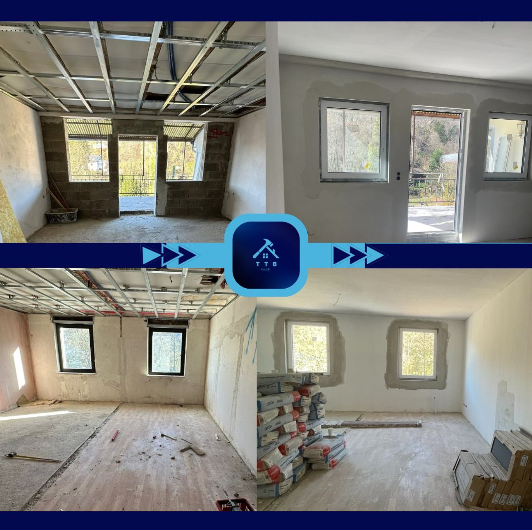 Former hotel → 16 stylish apartments