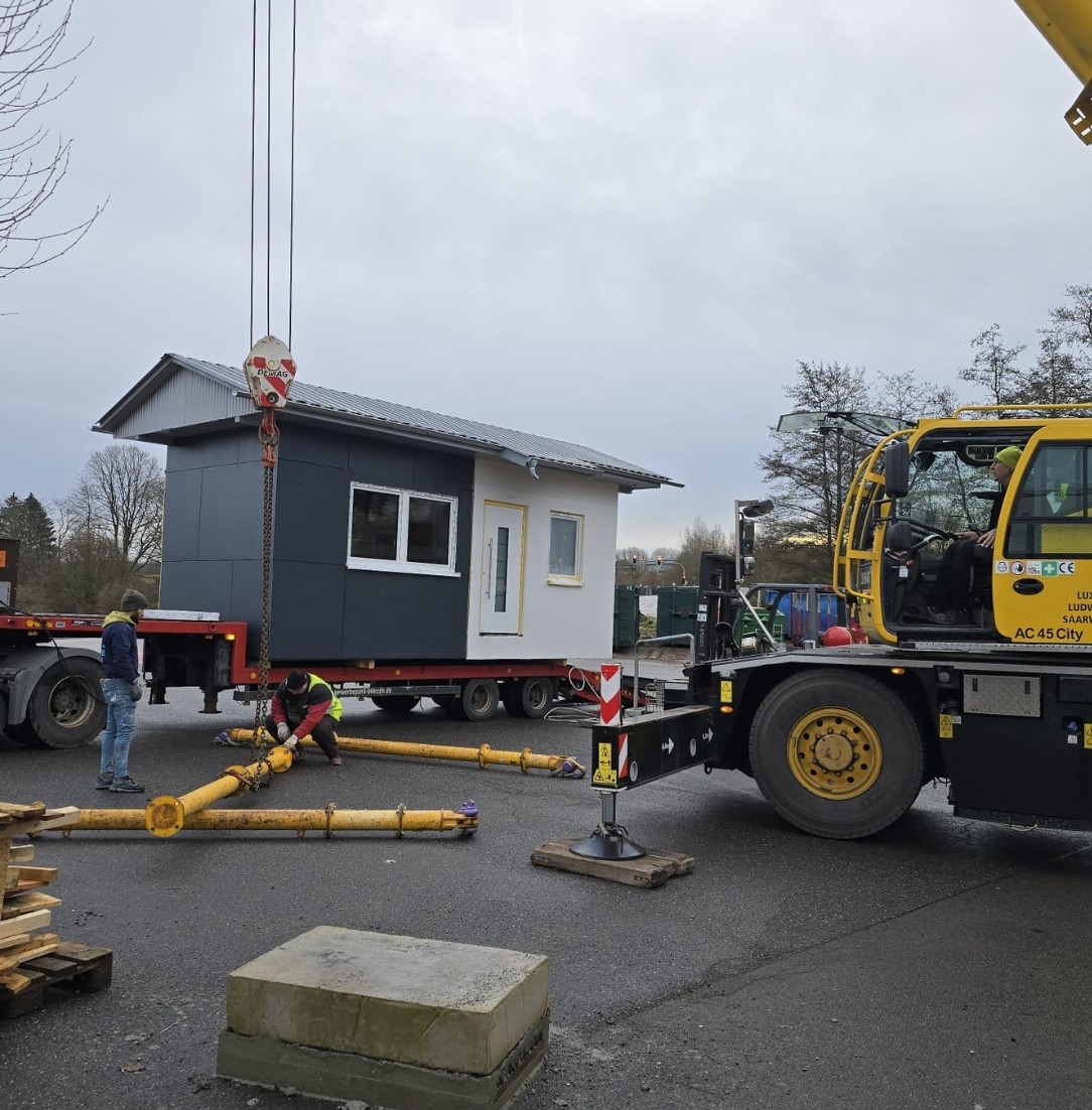 Tiny home in progress - Tiny home development (Tiny House Fair Bexbach)