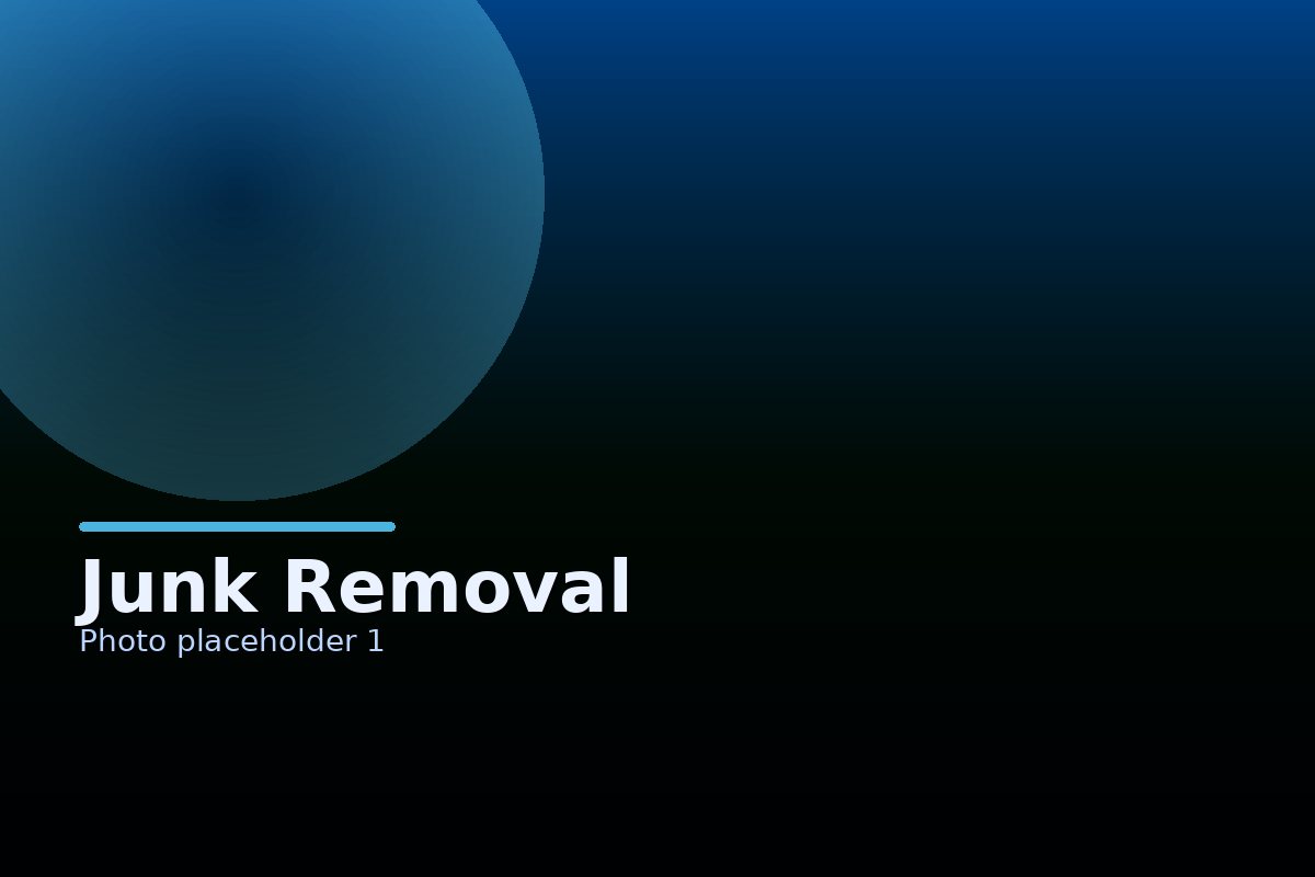 Junk Removal work photo